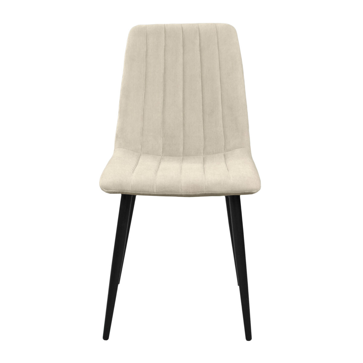 Стул Dc-90 (Bgf166-2) Velvet Beige+Black Legs — изображение 2