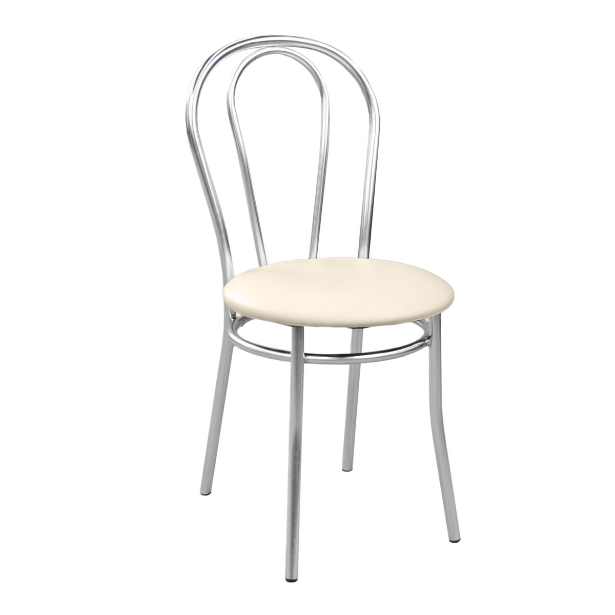 Tulip Chair Beige V-18 Discover the Tulipan Beige V-18 chair, elegant and comfortable, perfect for Horeca furniture, kitchens, or terraces. Made from durable metal and upholstered with eco-leather, this chair offers both style and functionality. Choose quality and sophistication for your space!