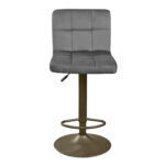 Bar Chair Sb-044 Grey Velvet - Image 2