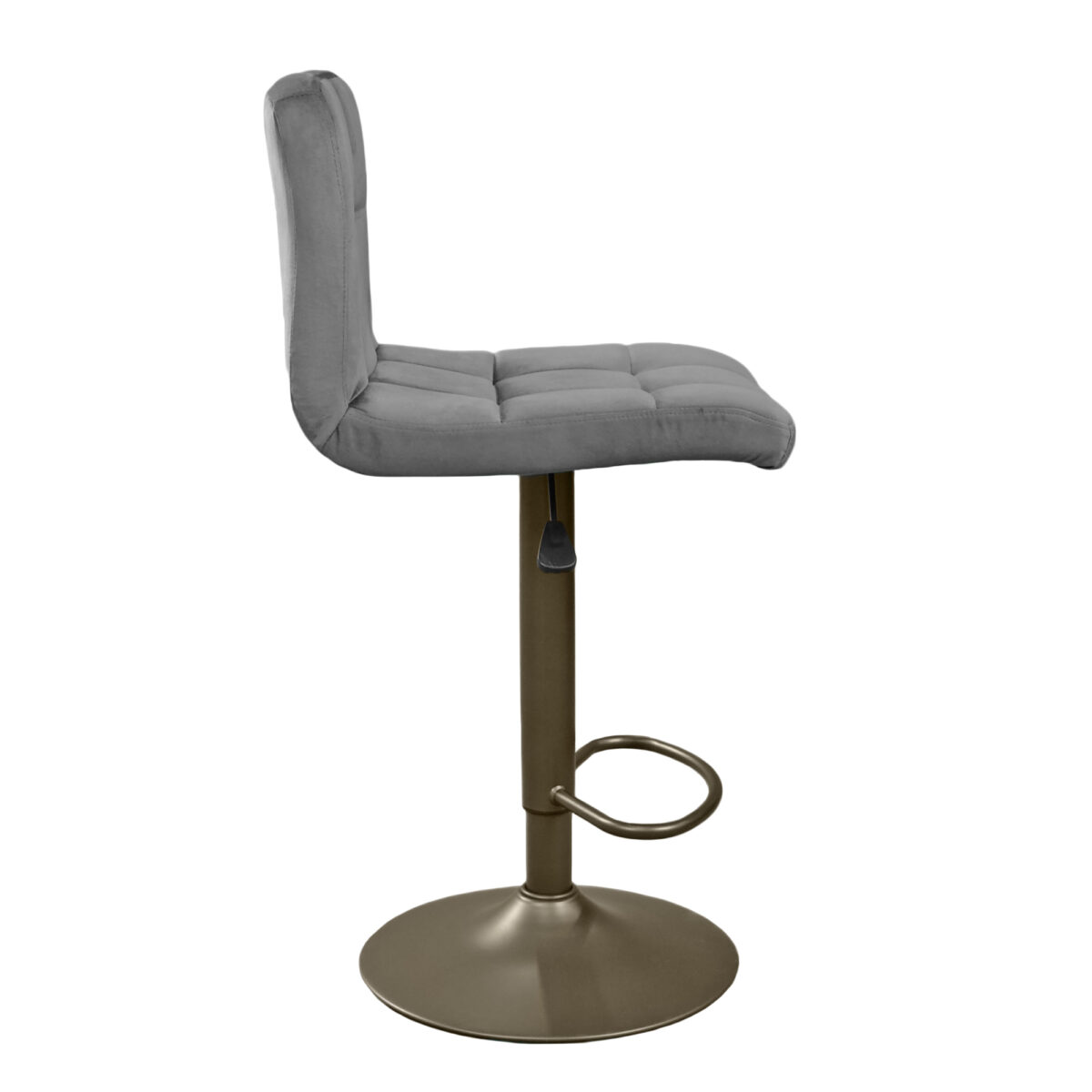 Bar Chair Sb-044 Grey Velvet - Image 3