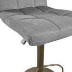 Bar Chair Sb-044 Grey Velvet - Image 5
