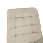 Стул Hans~Catifea Beige HLR9+Black Legs — изображение 6