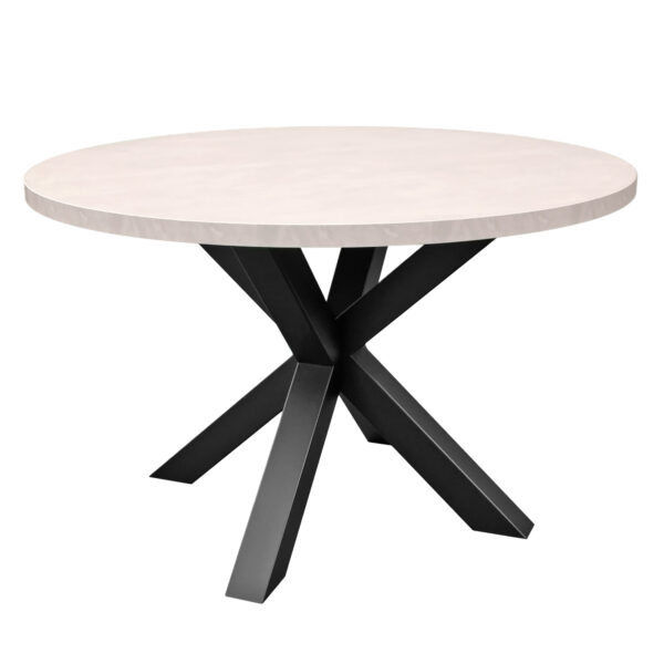 KLEO Silk Table Ø120 Discover the KLEO Silk Table Ø120, perfect for your kitchen! With an elegant and modern design, this table adds a touch of sophistication and functionality to any room. Ideal for family meals or gatherings with friends. Choose style and comfort!