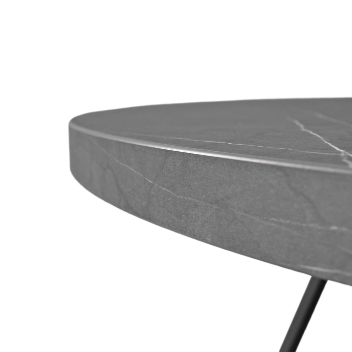 TOKYO Rondo Black Marble Table Ø1300 - Image 6
