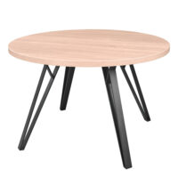 Masă TOKYO Rondo Sonoma Ø130 Стол TOKYO Rondo Sonoma Ø1300 - идеальное решение для вашей кухни! Стильная столешница из ламинированной ДСП, металлический каркас и защита для пола. Удобно разместит 2-4 человека. Доступен в различных цветах на заказ. Создайте гармонию в интерьере!