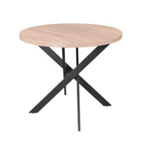 Стол TORINO Rondo Sonoma Ø90 Элегантный стол TORINO Rondo Sonoma Ø90 см преобразит вашу кухню! Столешница из ЛДСП 36 мм в оттенке Sonoma, металлические ножки с порошковым покрытием. Идеальное сочетание стиля и удобства. Подходит для любого интерьера.