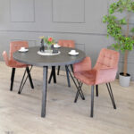 TOKYO Rondo Black Marble Table Ø1300 - Image 3
