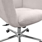 Office Armchair 2126a-F Light Grey - Image 5