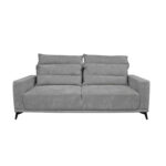 Leo Grey Extendable Sofa Discover the Leo Grey extensible sofa, perfect for 2-3 people. With its elegant design, upholstered in soft fabric and equipped with a storage box, it offers comfort and functionality with an easy transformation mechanism. Ideal for small spaces and guests. Choose comfort!