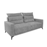 Leo Grey Extendable Sofa - Image 2