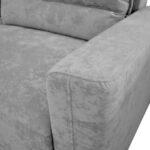 Leo Grey Extendable Sofa - Image 4