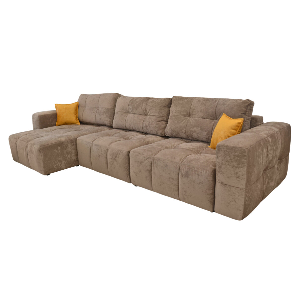 Sydney Brown Extendable Sofa - Image 3