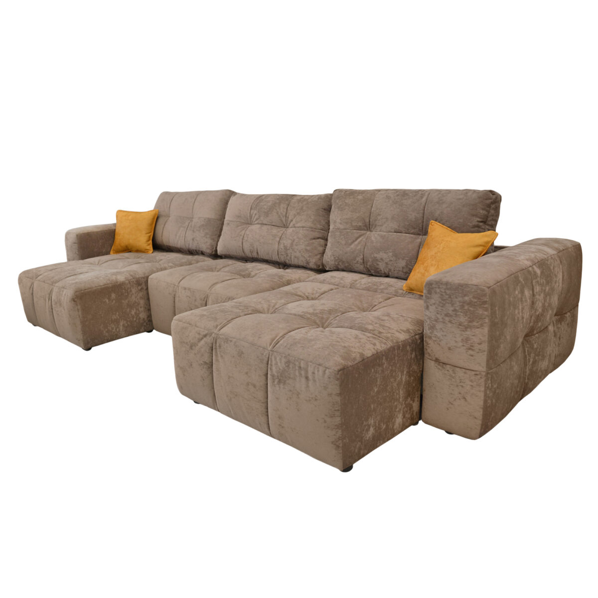Sydney Brown Extendable Sofa - Image 4