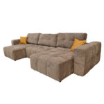 Sydney Brown Extendable Sofa - Image 4