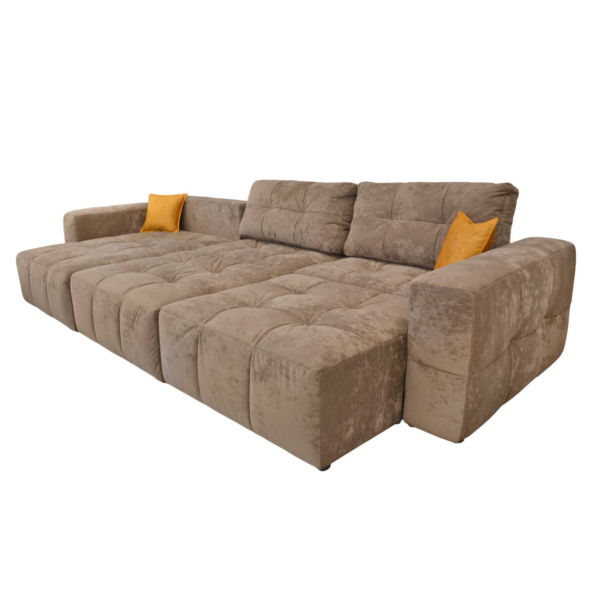 Sydney Brown Extendable Sofa - Image 5