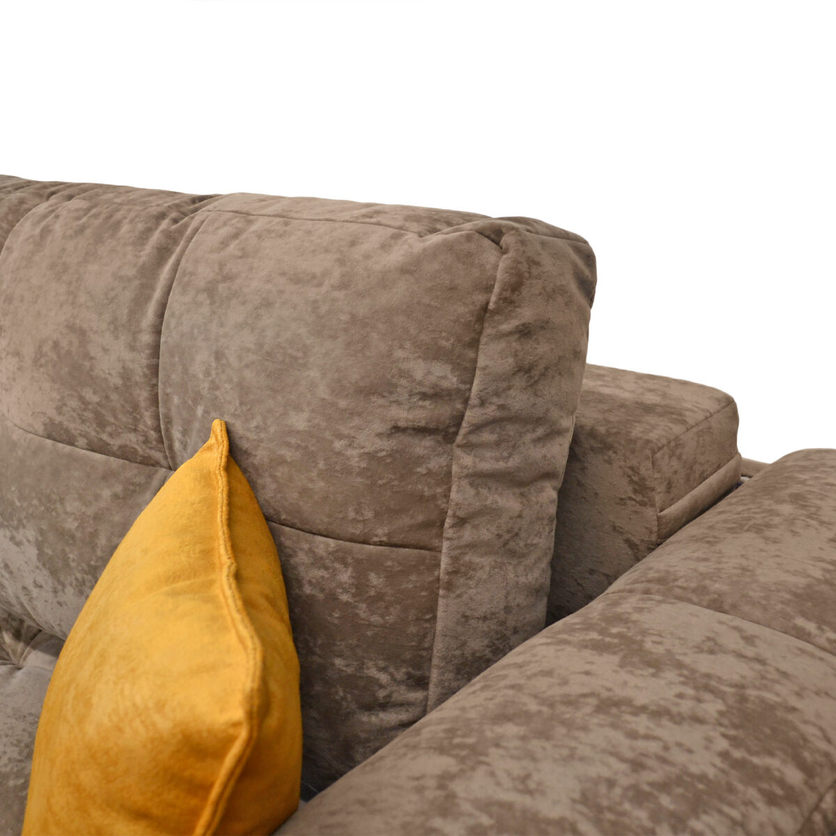 Sydney Brown Extendable Sofa - Image 7