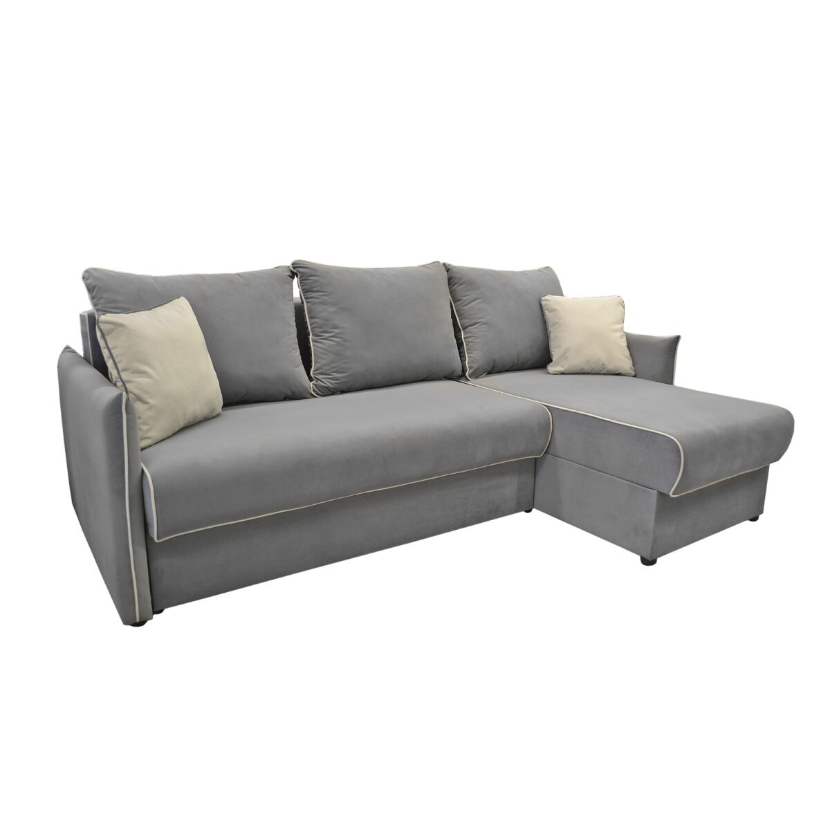Sicily Grey Extendable Sofa - Image 2