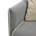 Sicily Grey Extendable Sofa - Image 4