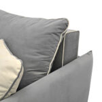 Sicily Grey Extendable Sofa - Image 5