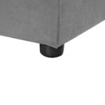 Sicily Grey Extendable Sofa - Image 6