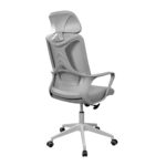 Office Armchair F-20141 B Grey + Grey Frame - Image 4