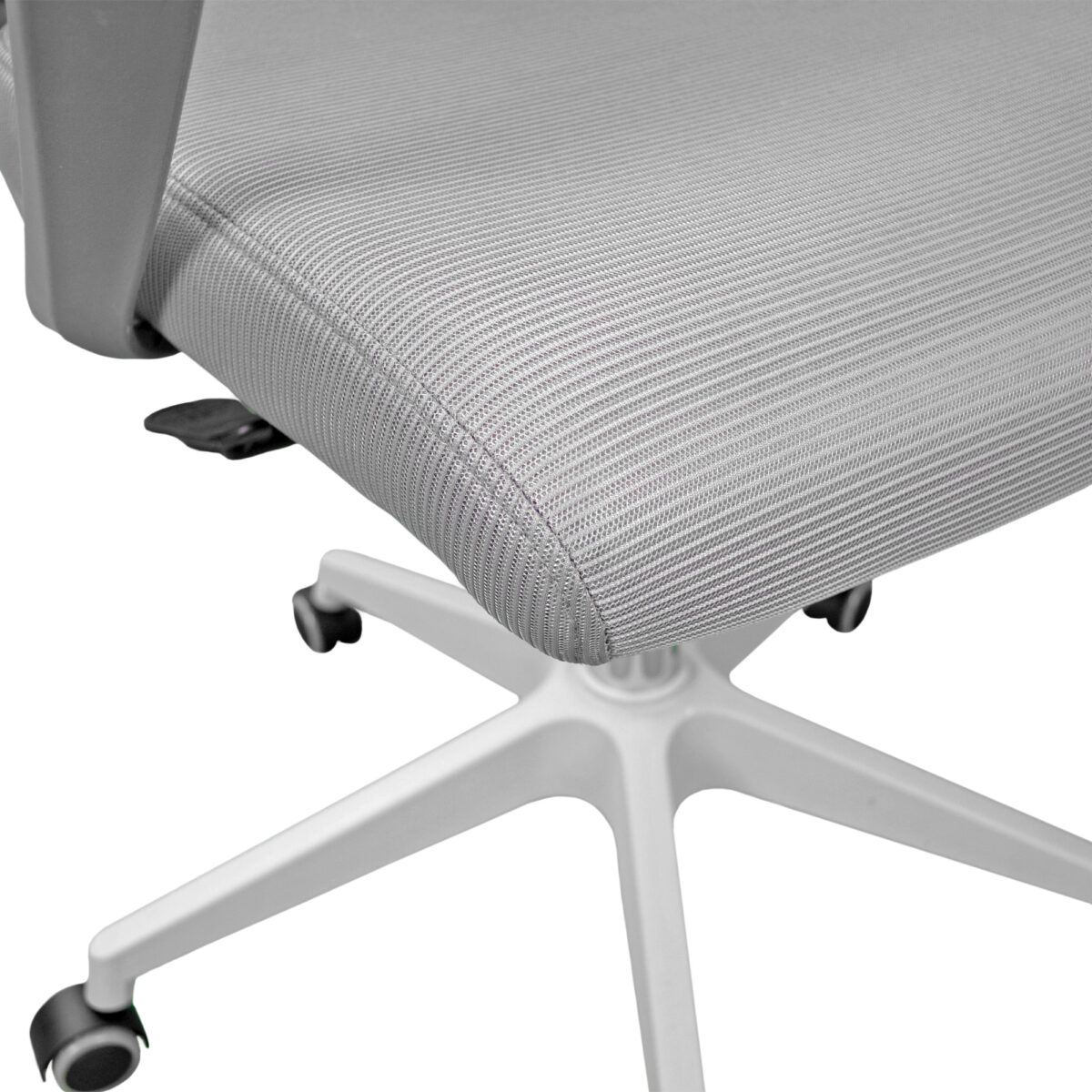 Office Armchair F-20141 B Grey + Grey Frame - Image 5