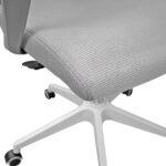 Office Armchair F-20141 B Grey + Grey Frame - Image 5