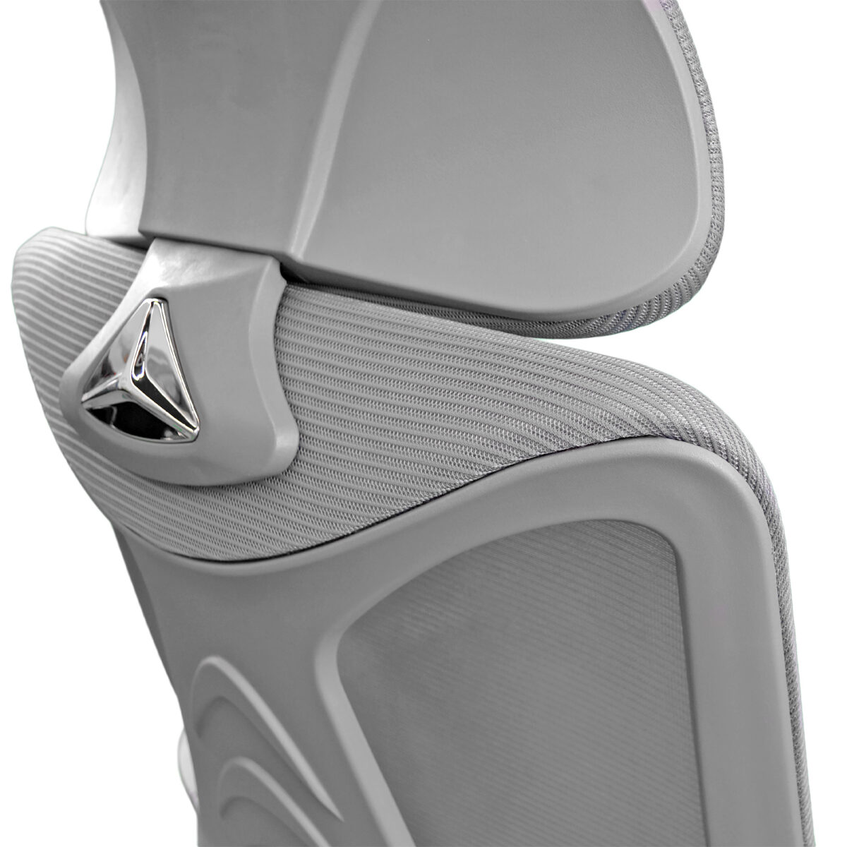 Office Armchair F-20141 B Grey + Grey Frame - Image 6
