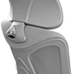 Office Armchair F-20141 B Grey + Grey Frame - Image 6