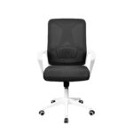 Office Armchair F-20141 A Black+White Frame - Image 2