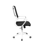 Office Armchair F-20141 A Black+White Frame - Image 3