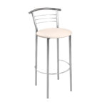 Bar Chair Marco Hoker Chrome V-18 Discover the Marco Hoker Chrome V-18 bar stool, elegant and modern, ideal for any contemporary bar or kitchen. With a chrome metal frame and an eco-leather upholstered seat, this stool offers comfort, durability, and a sophisticated design, perfect for any decor.