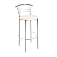 Bar Chair Marco Hoker Chrome V-18 Discover the Marco Hoker Chrome V-18 bar stool, elegant and modern, ideal for any contemporary bar or kitchen. With a chrome metal frame and an eco-leather upholstered seat, this stool offers comfort, durability, and a sophisticated design, perfect for any decor.