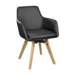 Y-884 Black PU Chair