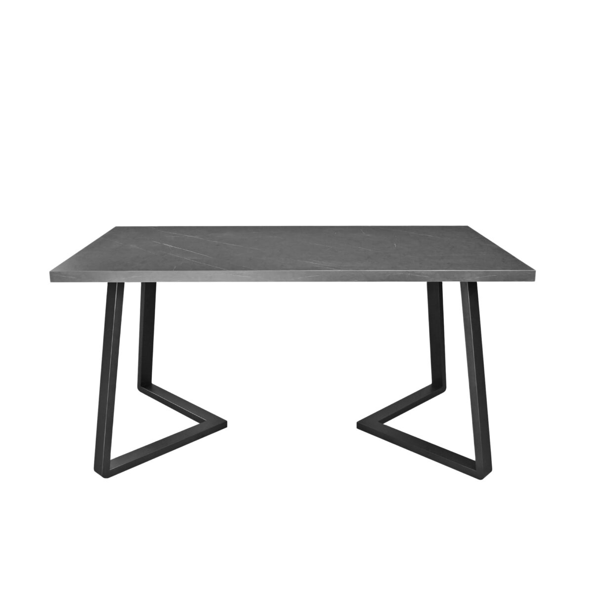 FRIDA Table Black Marble + Black Legs 150×80 - Image 5