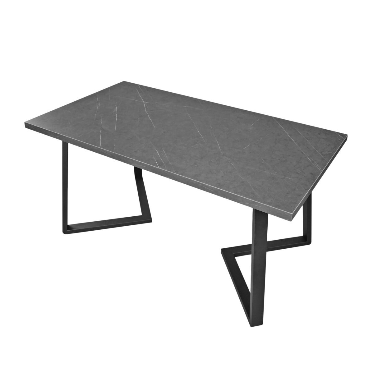 FRIDA Table Black Marble + Black Legs 150×80 - Image 6