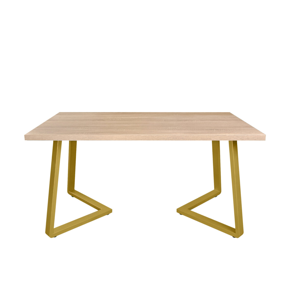 FRIDA Table Sonoma+Golden Legs 150×80 - Image 5