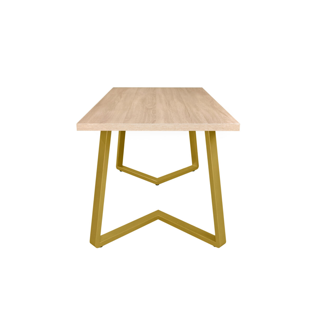 FRIDA Table Sonoma+Golden Legs 150×80 - Image 6