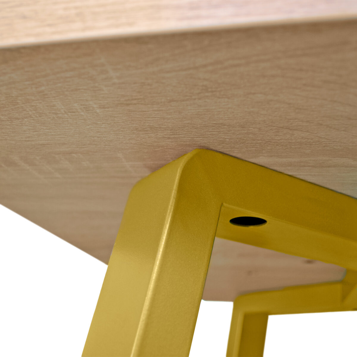 FRIDA Table Sonoma+Golden Legs 150×80 - Image 11