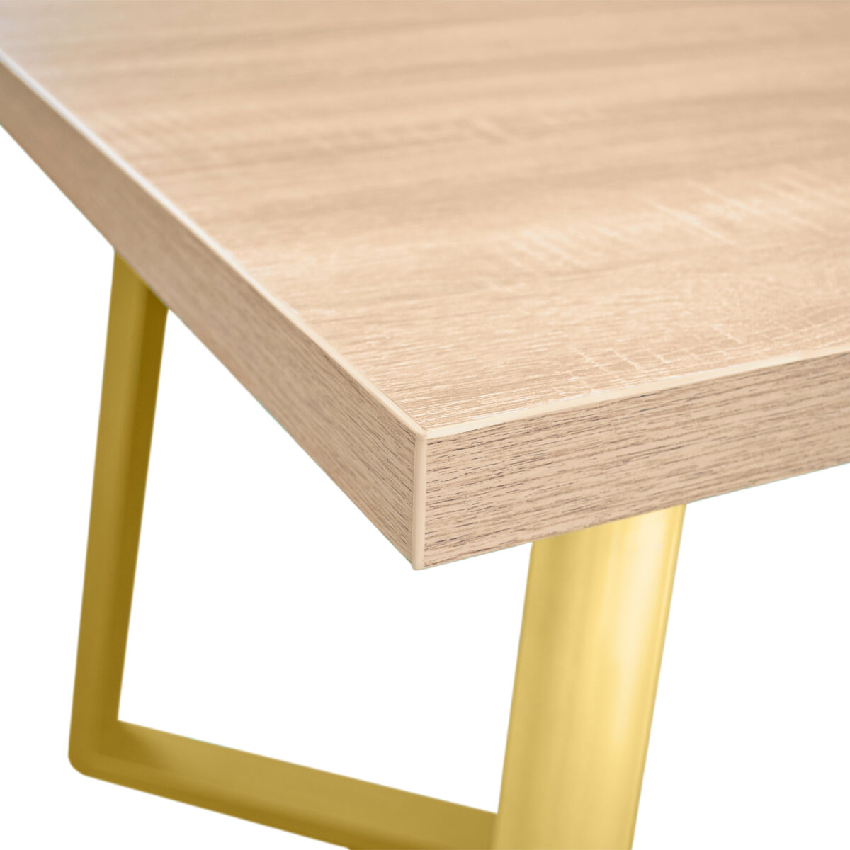 FRIDA Table Sonoma+Golden Legs 150×80 - Image 9