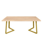 FRIDA Table Sonoma + Golden Legs 180×90 - Image 5