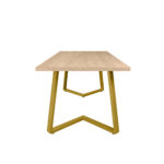 FRIDA Table Sonoma + Golden Legs 180×90 - Image 7
