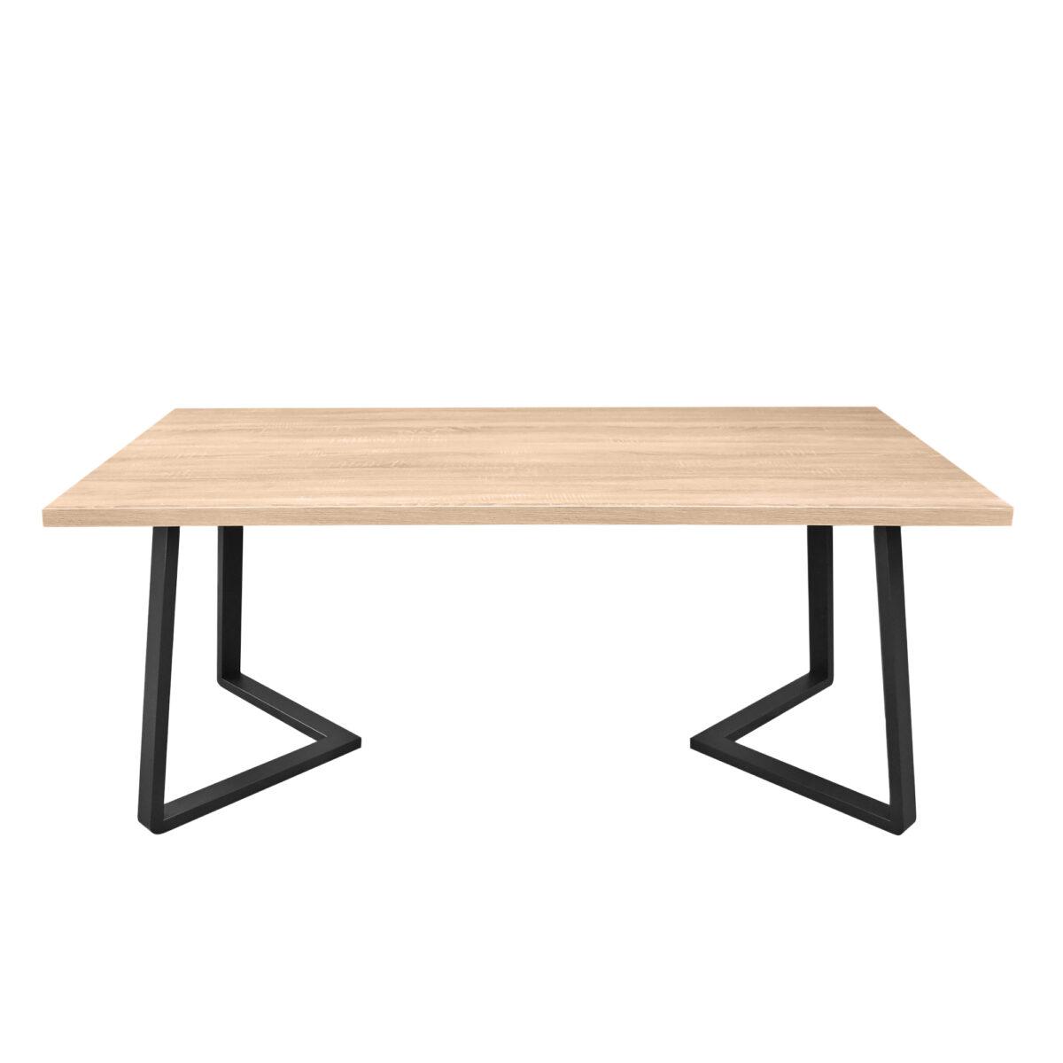 Masă FRIDA Sonoma+Black Legs 180×90 — изображение 5