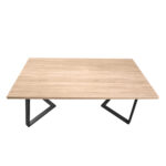 Masă FRIDA Sonoma+Black Legs 180×90 — изображение 6