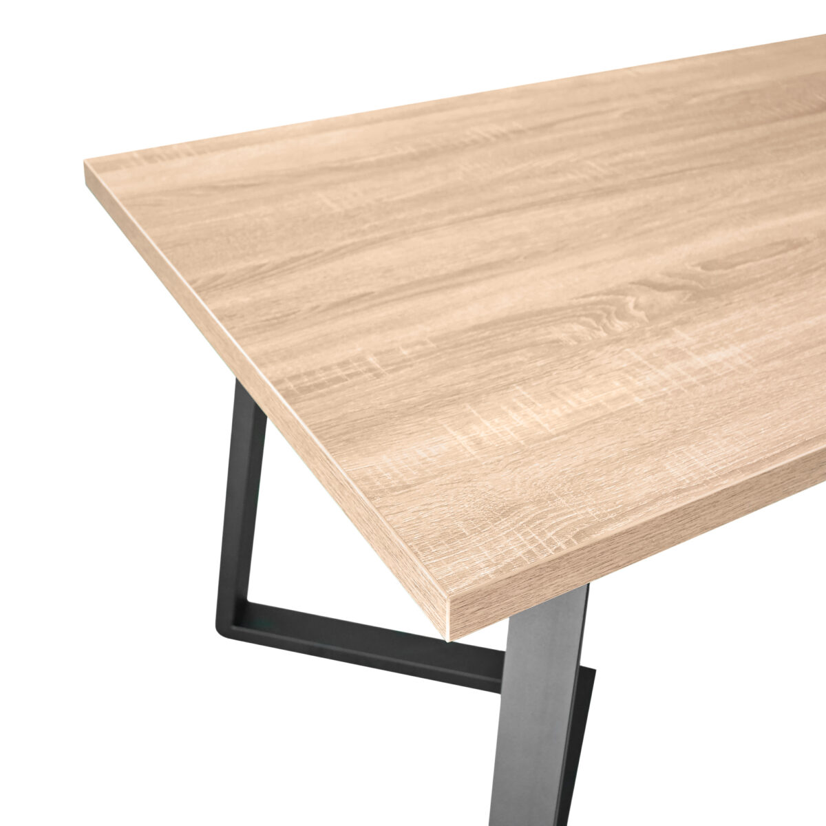 Masă FRIDA Sonoma+Black Legs 180×90 — изображение 7