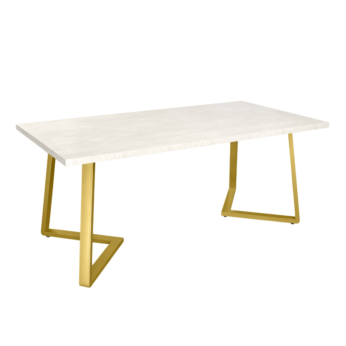 FRIDA Table Silk + Golden Legs 180×90 Discover the FRIDA Table Silk + Golden Legs 180×90, perfect for your kitchen furniture! With its elegant and modern design, it's ideal for adding a touch of sophistication to any room. Transform your kitchen into a stylish and comfortable space!