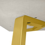 FRIDA Table Silk + Golden Legs 180×90 - Image 10