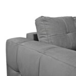 Sydney Grey Expandable Sofa - Image 6