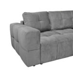 Sydney Grey Expandable Sofa - Image 4