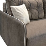 Smart Brown Extendable Sofa - Image 3